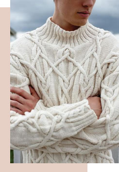 réparer trou de mite pull