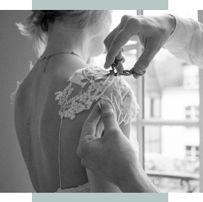 Retoucher sa robe de mariée