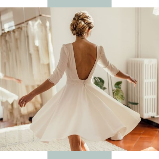 Transformer sa robe de mariée